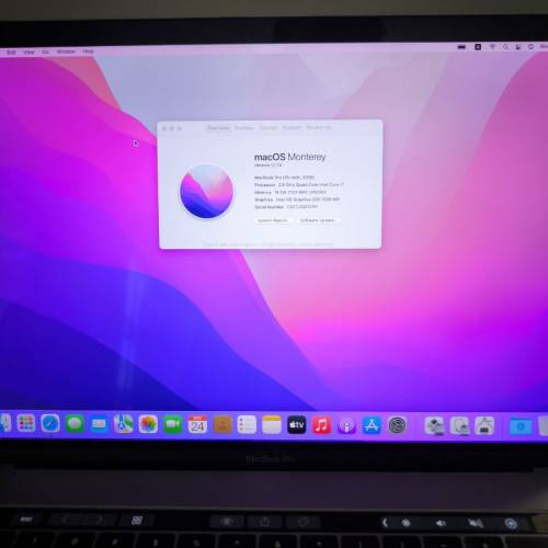 Macbook Pro Apple 頂配15.4&ldquo; Retina Mon  i7 1TB SSD Touch Bar