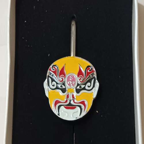 全新 京劇臉譜 金屬書簽
