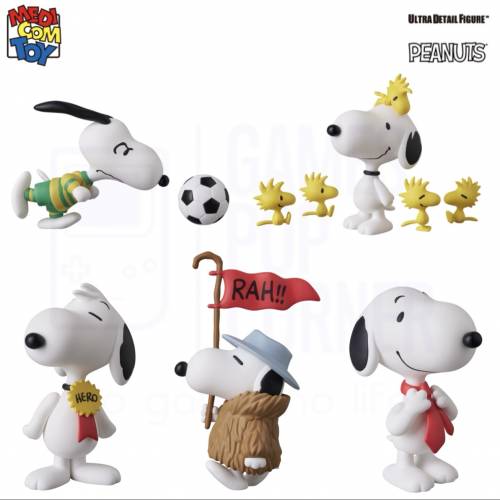 (接受預訂) MEDICOM TOY*ULTRA DETAIL FIGURE 史努比系列19🐶PEANUTS SERIES 19