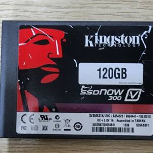120 GB Kingston  ssd 硬碟