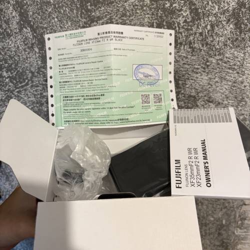 Fujifilm XF23mm f2 R WR 行貨有保