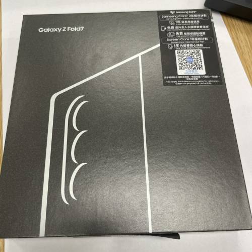 Samsung Fold7 512GB 黑色 行貨 fold 7