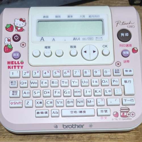Brother P-touch 1280 Hello Kitty 標籤機