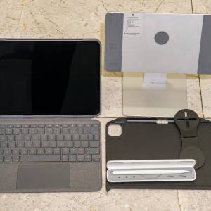 iPad Pro 11" (2021) M1 256GB WiFi + Apple Pencil 2 + Logitech Combo Touch + MOFT