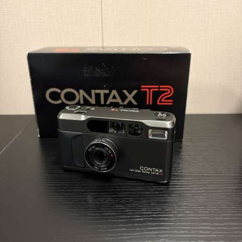 Contax T2 Titanium Black 有盒