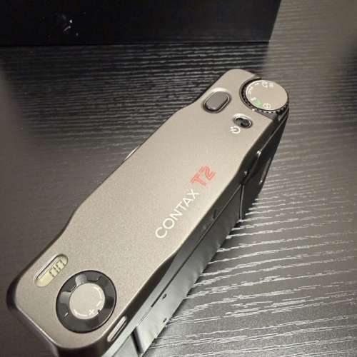 Contax T2 Titanium Black 有盒