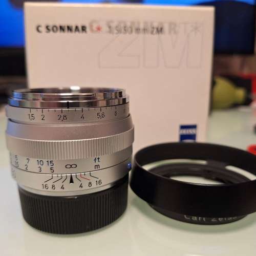 蔡司 C Zeiss Sonnar T* 1.5/50mm ZM 鏡頭 for Leica