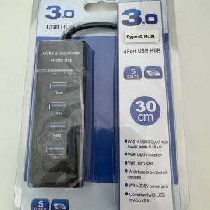 Type-C USB 3.0 擴展塢 Hub