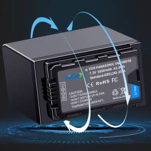 HQIX VW-VBD58 Fully Decoded Lithium-Ion Battery Pack For Panasonic 代用鋰電池