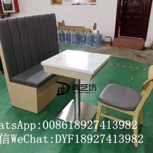 訂製餐廳桌椅 儲物餐檯，餐廳傢俬，傢俱訂造，餐館檯凳，酒吧梳化，英標阻燃卡位梳...