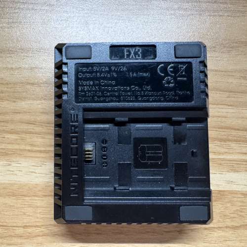 Nitecore FX3 Fujifilm NP-W235 USB 雙位電池充電座