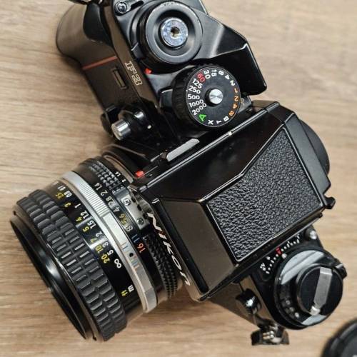 Nikon F3 旗艦菲林相機 連50mm 1.4 film camera not fm2 品牌Nikon尼康