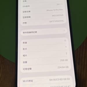 iphone 12 pro max (256gb)