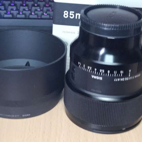 Sigma 85mm F1.4 DG DN Art 鏡頭 Emount