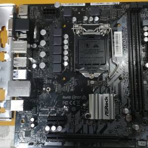 AsRock H510M-HDV Micro-ATX 主版 Socket 1200 支援10代 11代CPU