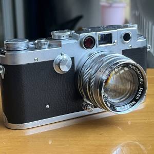 Leotax FV旁軸底片相機+小西六50mm f/1.9 LTM