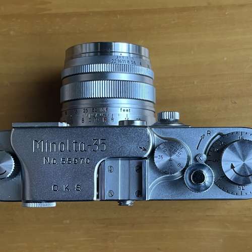 Minolta Model 35 II C.K.S.+小西六50mm f/1.9 LTM