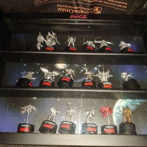 可口可樂 x 高達公仔樽蓋 連木箱 Coca Cola Gundam