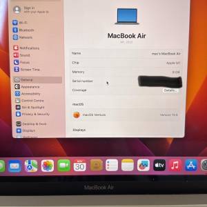 特平 Apple MacBook Air M1 2020 500GB SSD