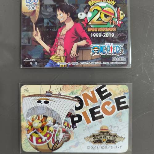 海贼王周邊 門票/電影票/貼紙/圖書卡/商店積分卡等 價唔同,請睇說明