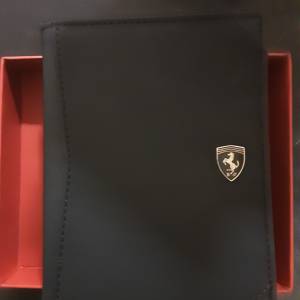 Ferrari Paddok Passport Case