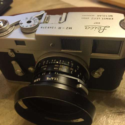 Leica Summilux 35 1.4 pre-A infinity lock