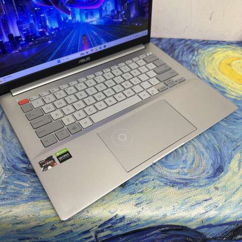 （超抵用🤩輕薄華碩RTX3050電競🔥) Asus Zenbook 14寸 3K OLED Mon AMD Ryzen 7 58...