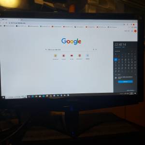 屯門良景輕鐵站交收 Viewsonic 22" 內置喇叭 VA2248-LED 突然閃屏