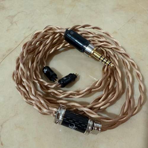 Toxic Cables Taipan 21awg OCC Gold plated copper 升級耳機線