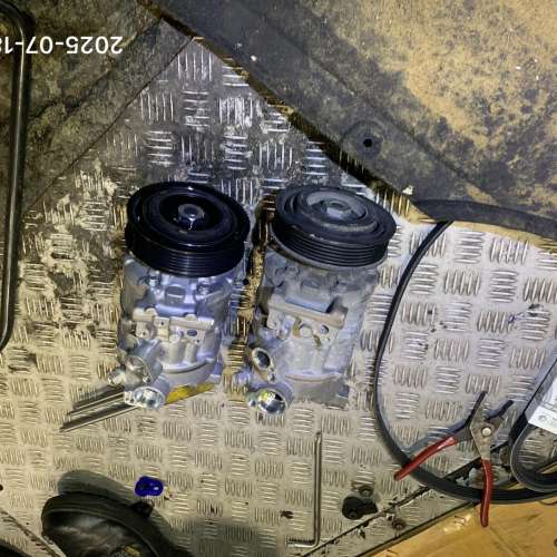 原廠式 保時捷 更換冷氣泵