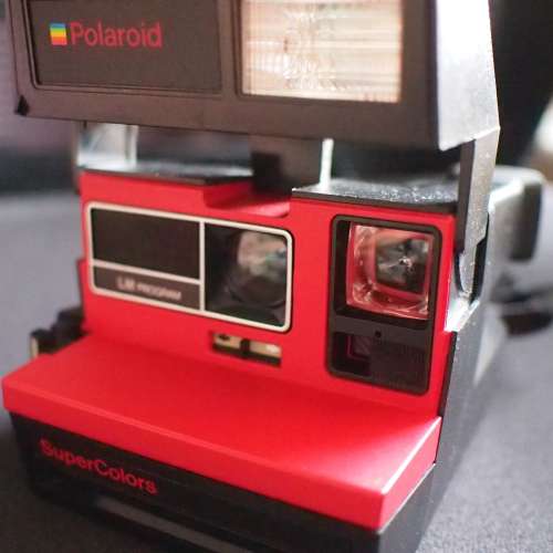 英國寶麗箂 (即影即有 600菲林 相機) POLAROID ( LM PROGRAM,自動曝光 ) SUPER COLORS