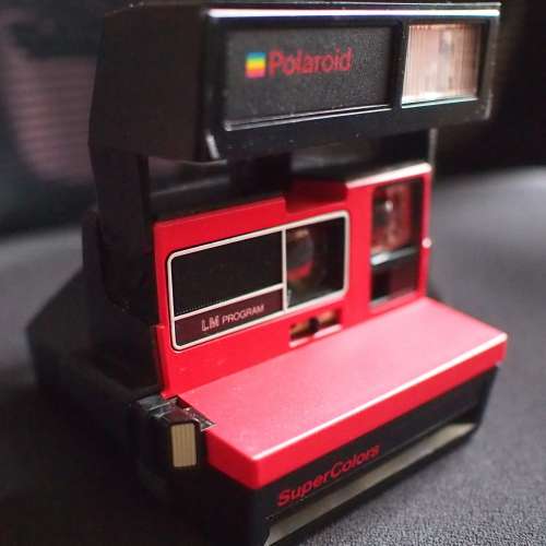 英國寶麗箂 (即影即有 600菲林 相機) POLAROID ( LM PROGRAM,自動曝光 ) SUPER COLORS