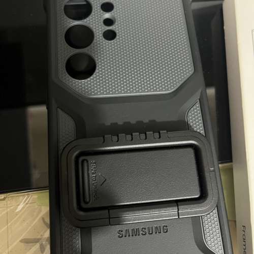 全新三星S23 ultra 原廠手機殼兩個+鏡頭貼