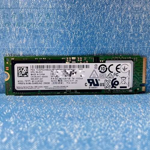 已賣出***Samsung PM981a NVMe 256GB M.2 SSD 健康度100%良好, 只使用 15小時 **不...