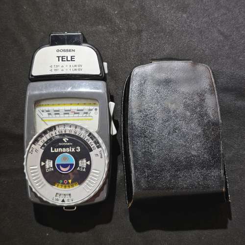 GOSSEN Lunasix 3 老式 測光錶 功能全正常 90%new 送電試錶