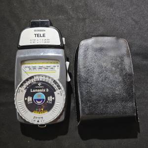 GOSSEN Lunasix 3 老式 測光錶 功能全正常 90%new 送電試錶