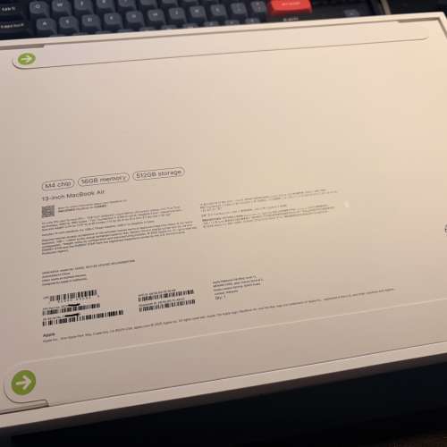 Apple MacBook Air 13-inch M4 Chip 512GB SSD
