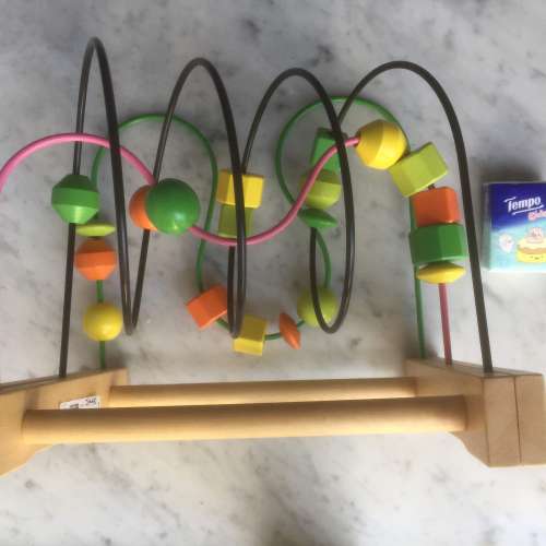 $20 [真實木] IKEA MULA 姆拉 滾珠遊戲架 (適合18個月以上的孩子)