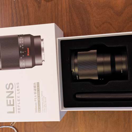 Kase reflex lens 200mm f5.6