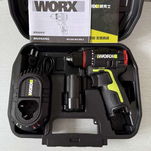 全新威克士12V雙速無刷電鑽WORX WU130X