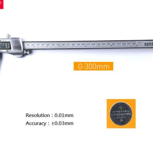SYNTEK Stainless Steel Digital Metal Fraction Caliper (全不鏽鋼電子卡尺) - CR...