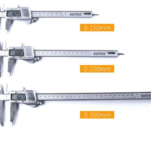 SYNTEK Stainless Steel Digital Metal Fraction Caliper (全不鏽鋼電子卡尺) - CR...