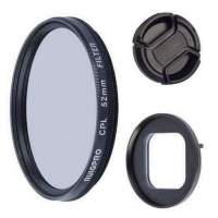 RUIGPRO CPL With Filter Adapter Ring & Lens Cap For GoPro HERO 11 / HERO 10