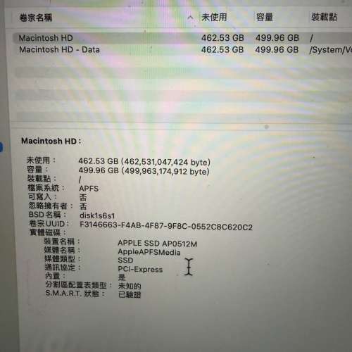 95%新 Apple MacBook Air 13.3 16GB RAM 512GB storage not MacBook Pro