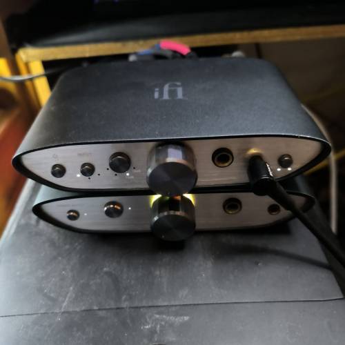 ifi zen dac v2解碼器 + ifi zen can放大器 + ifi ipower2 5v火牛 + ifi 4.4 to 4.4...