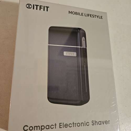 全新未拆封 ITFIT Compact Electronic Shaver 充電電鬚刨