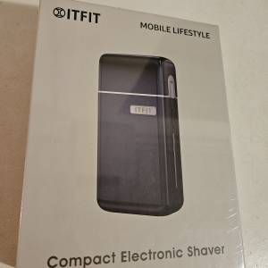 全新未拆封 ITFIT Compact Electronic Shaver 充電電鬚刨