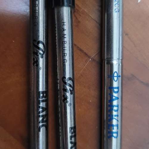 卡地亞，萬保龍，Dunhill,parker原字筆芯