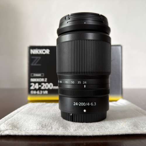 接近全新狀態 NIKON NIKKOR Z 24-200MM F/4-6.3 VR LENS etc... 尼康 相機 鏡頭 ni...