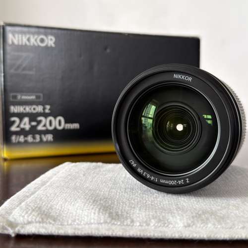 接近全新狀態 NIKON NIKKOR Z 24-200MM F/4-6.3 VR LENS etc... 尼康 相機 鏡頭 ni...